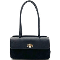Vivienne East-West Leather Shoulder Bag - Leather Italiano