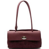 Vivienne East-West Leather Shoulder Bag - Leather Italiano