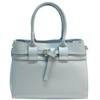 Voyage Structured Italian Cow Leather Bag - Leather Italiano