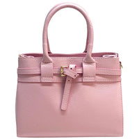 Voyage Structured Italian Cow Leather Bag - Leather Italiano