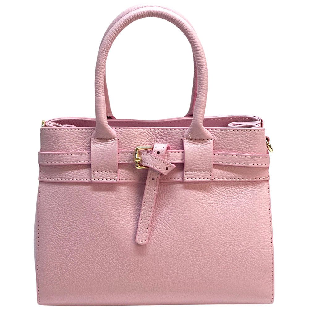 Voyage Structured Italian Cow Leather Bag - Leather Italiano