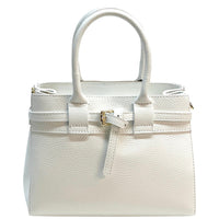 Voyage Structured Italian Cow Leather Bag - Leather Italiano