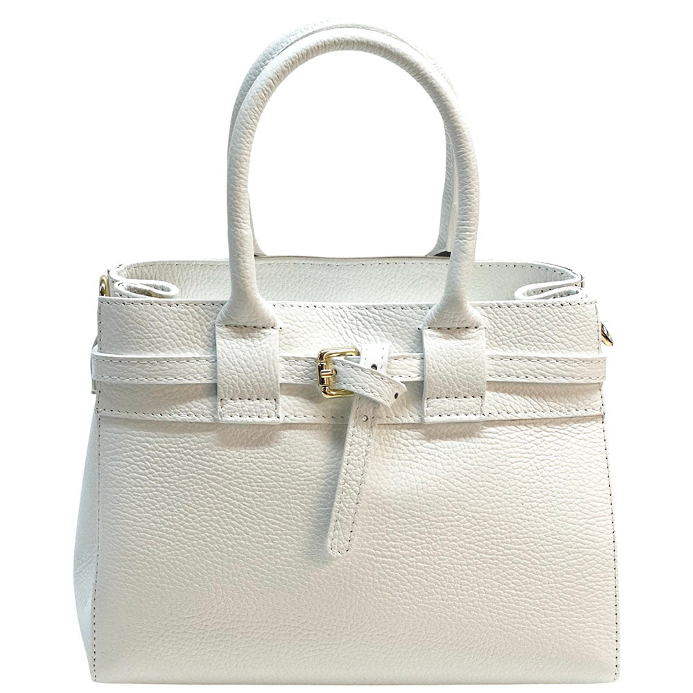 Voyage Structured Italian Cow Leather Bag - Leather Italiano