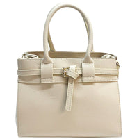Voyage Structured Italian Cow Leather Bag - Leather Italiano