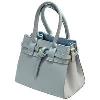 Voyage Structured Italian Cow Leather Bag - Leather Italiano