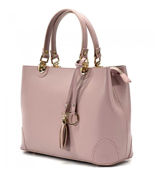 Women's Leather Tote Bag - Irma - Leather Italiano