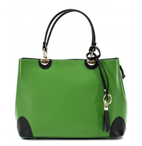 Women's Leather Tote Bag - Irma - Leather Italiano