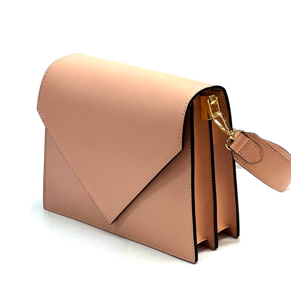 Yuri Leather Shoulder Bag - Leather Italiano
