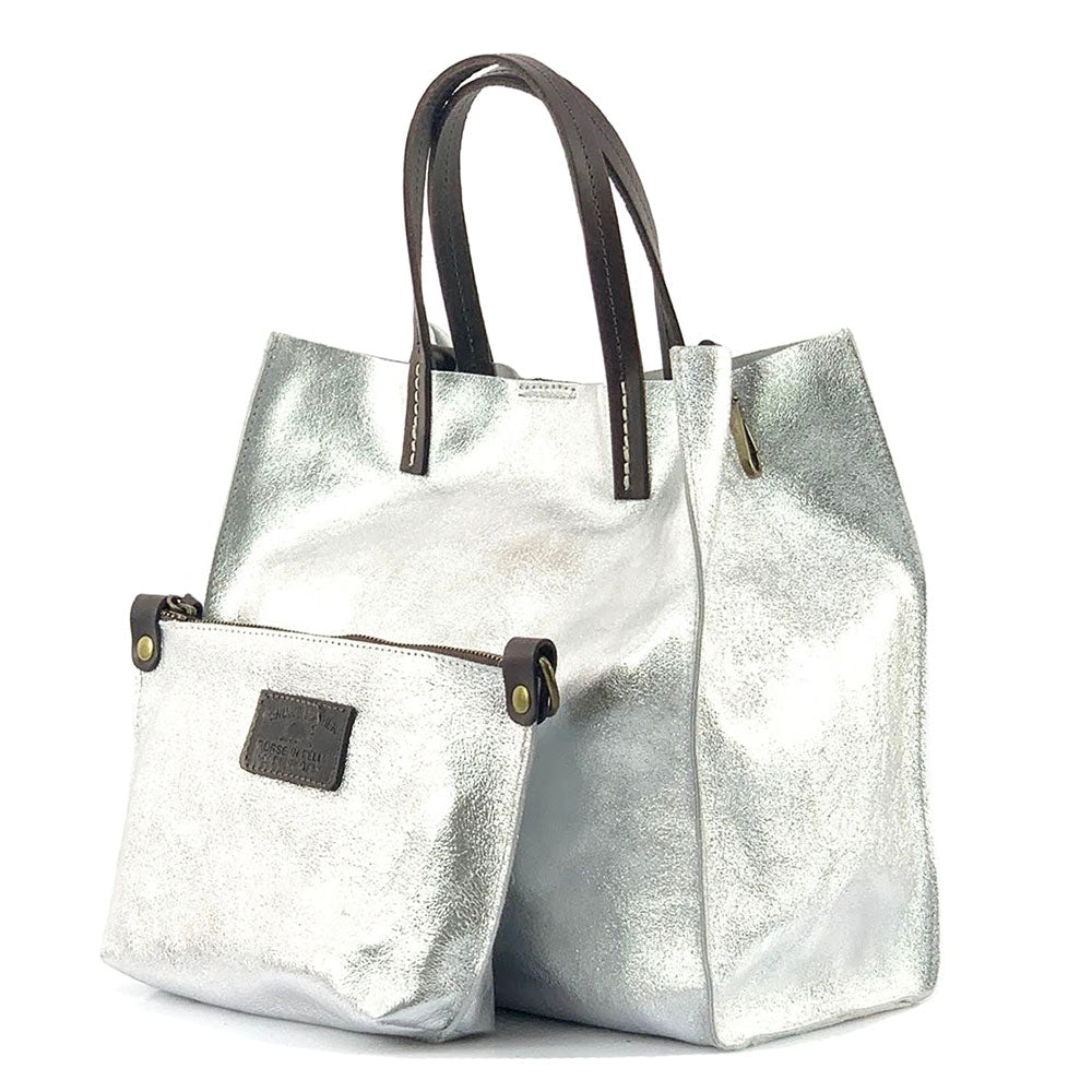 Zama MM Italian Suede Calfskin Tote Bag - Leather Italiano
