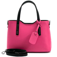 Emily leather Handbag - Leather Italiano