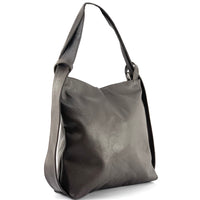 Greta GM convertible leather backpack-9