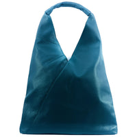 Vincenza leather Triangle bag-14
