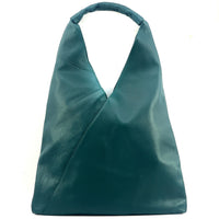 Vincenza leather Triangle bag-8