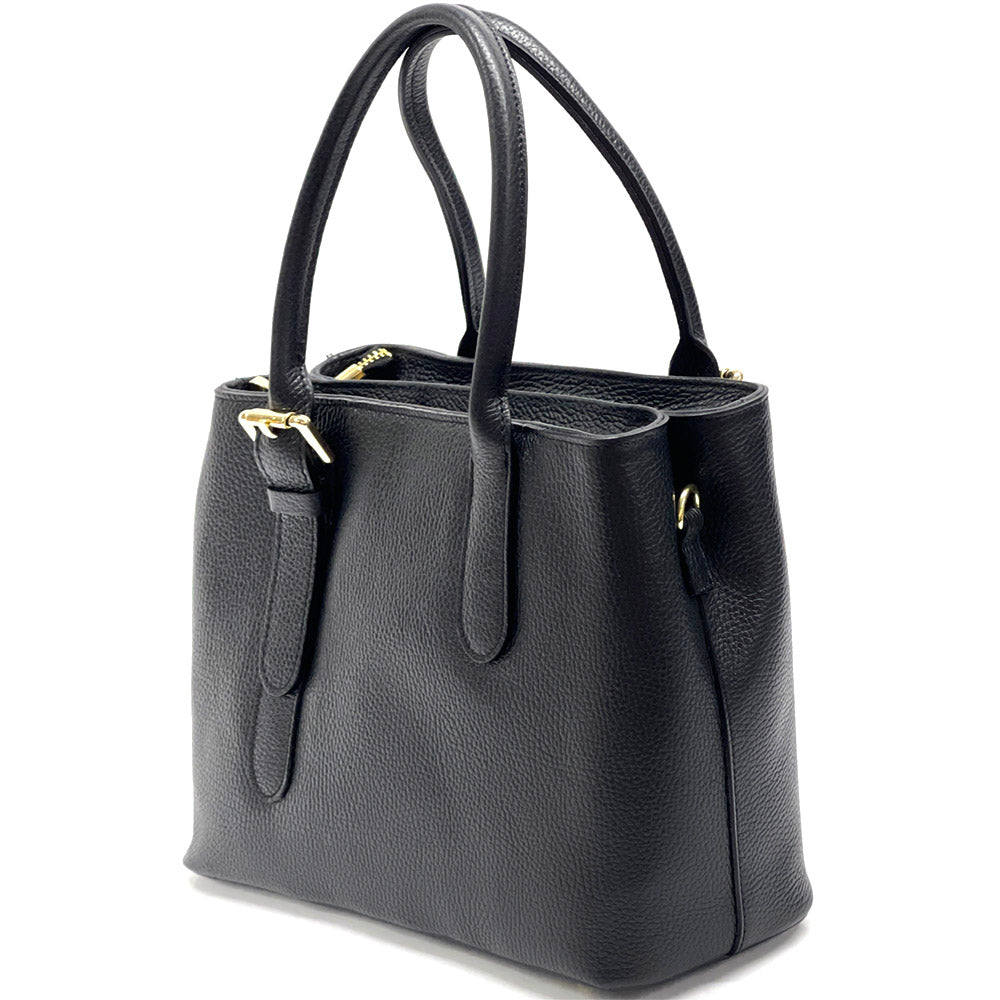 Kentia leather shoulder bag-17