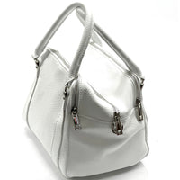 Maica Leather Boston Bag-8