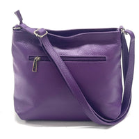 BE FREE Soft Leather Crossbody Bag - Premium Italian Calfskin - Leather Italiano
