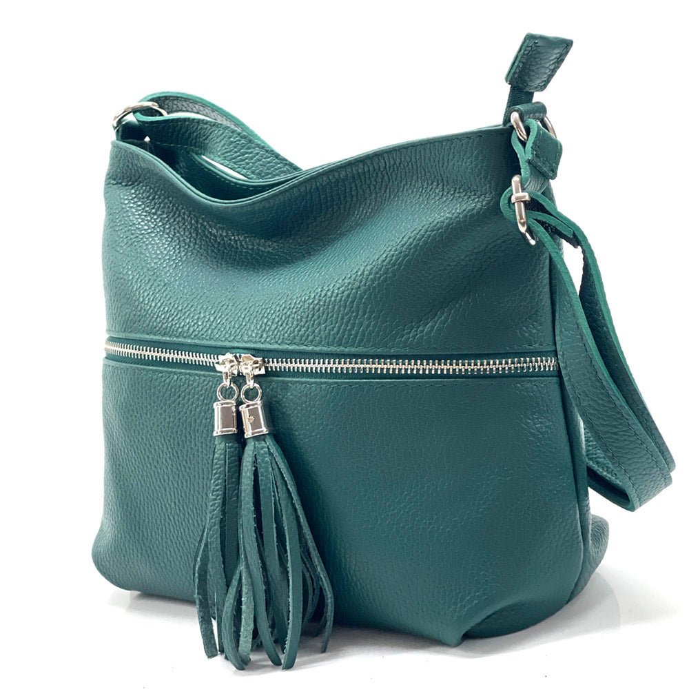 BE FREE Soft Leather Crossbody Bag - Premium Italian Calfskin - Leather Italiano