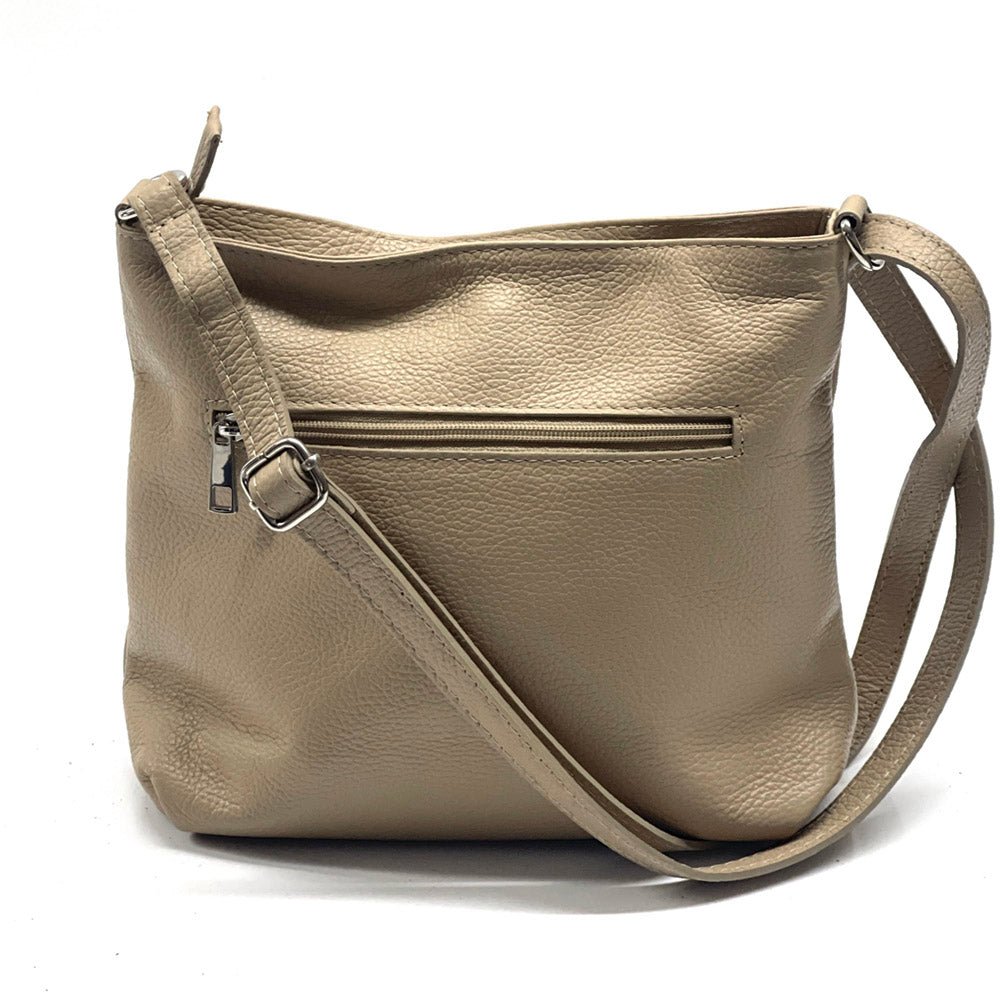 BE FREE Soft Leather Crossbody Bag - Premium Italian Calfskin - Leather Italiano