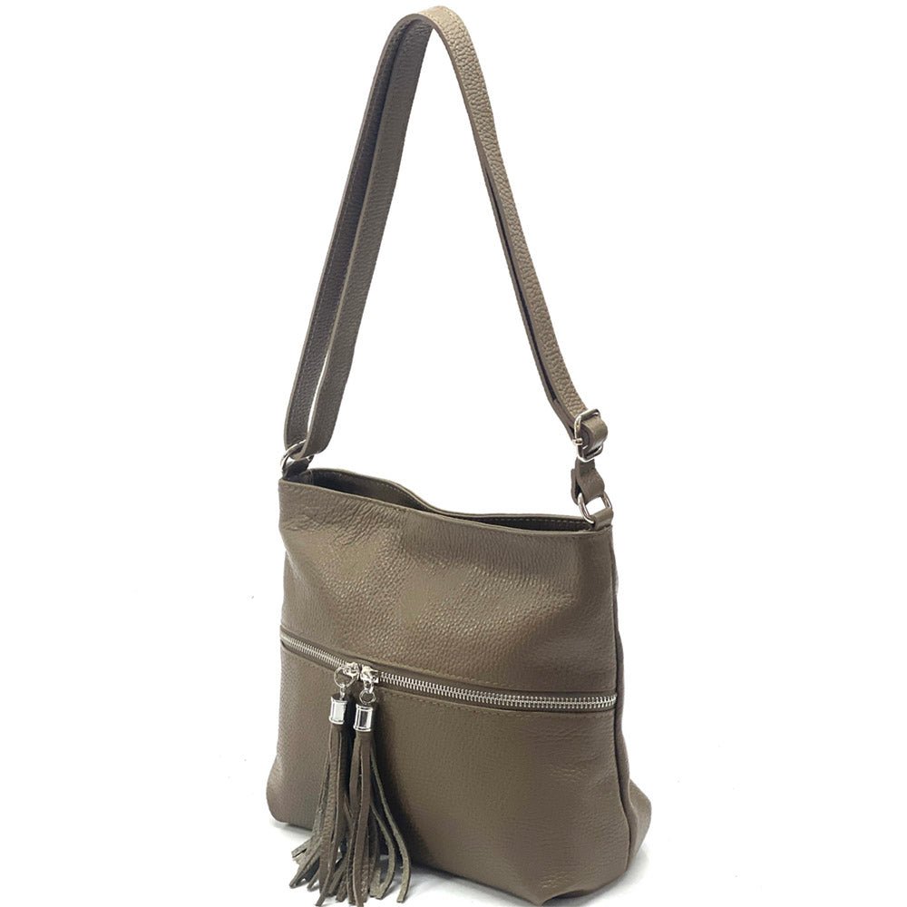 BE FREE Soft Leather Crossbody Bag - Premium Italian Calfskin - Leather Italiano