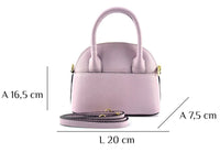 Florentine Leather Bowling Bag: Compact & Versatile - Leather Italiano