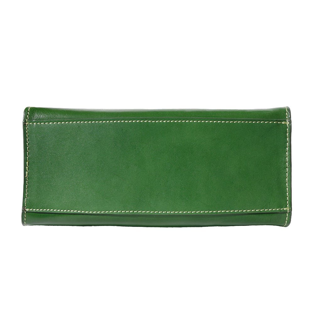 Floriana leather Handbag - Leather Italiano