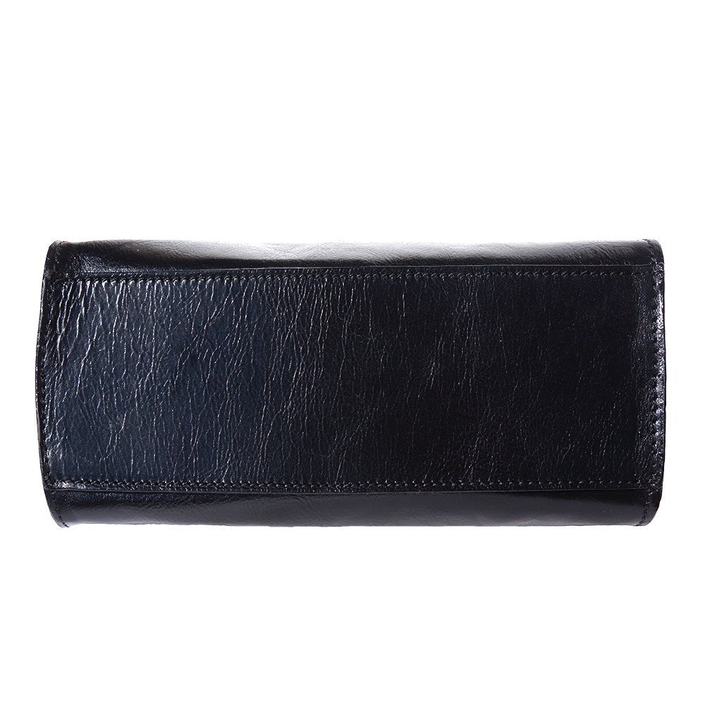 Floriana leather Handbag - Leather Italiano