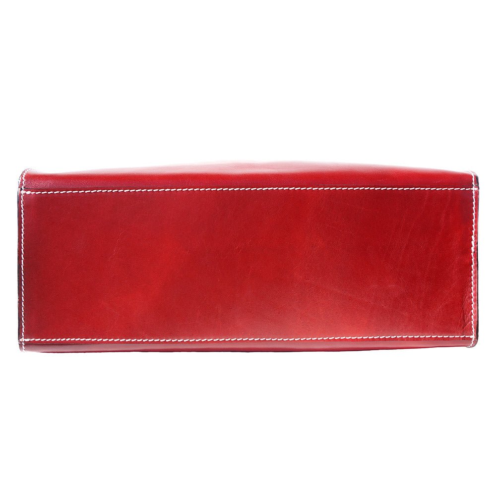 Florina GM: The Classic Leather Side Bag for Women - Leather Italiano