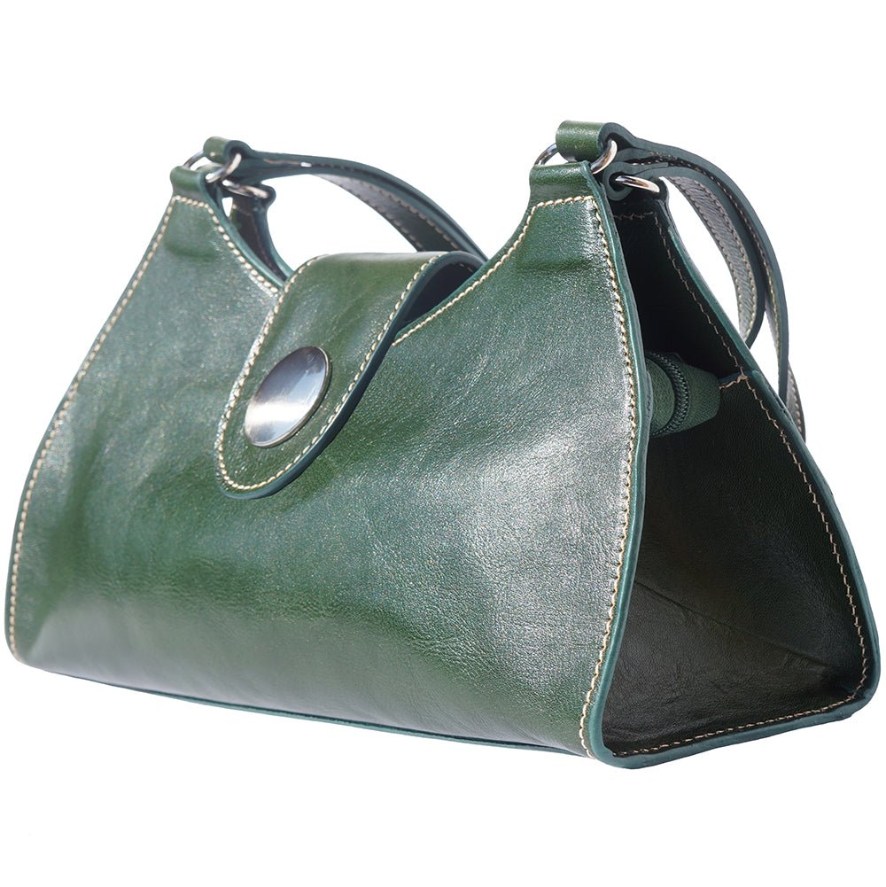 Florina Leather Tote: Italian Calfskin (Structured & Spacious) - Leather Italiano