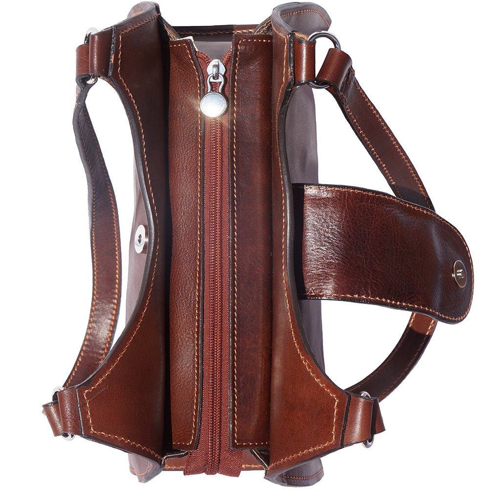 Florina Leather Tote: Italian Calfskin (Structured & Spacious) - Leather Italiano