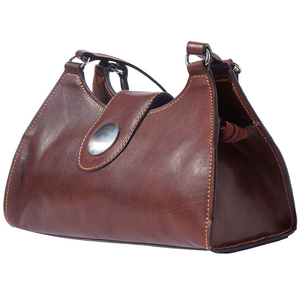 Florina Leather Tote: Italian Calfskin (Structured & Spacious) - Leather Italiano