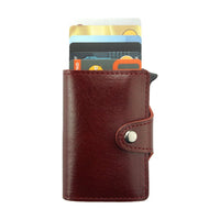 Italian Leather Card Holder Wallet Online - Elia - Leather Italiano