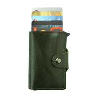 Italian Leather Card Holder Wallet Online - Elia - Leather Italiano