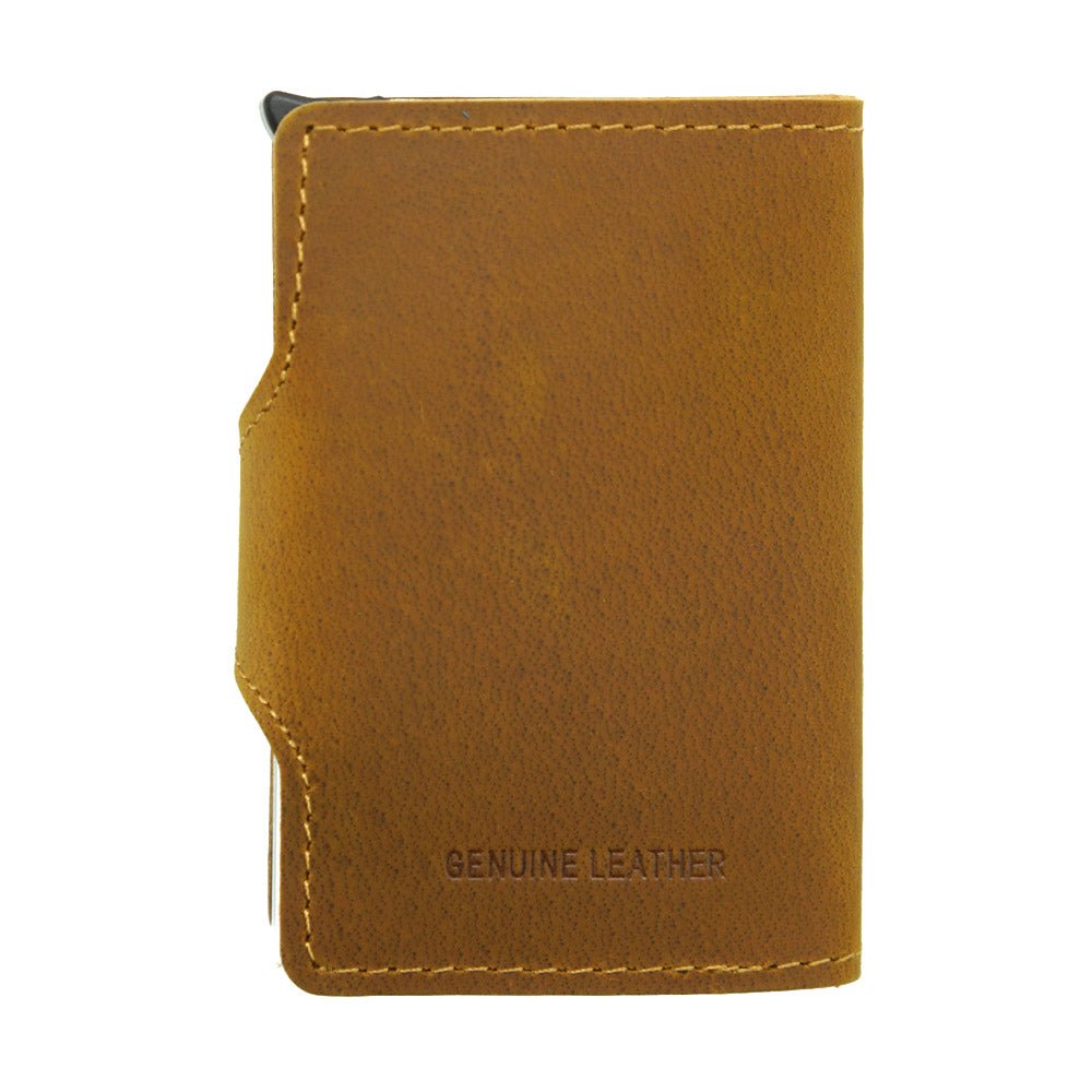 Italian Leather Card Holder Wallet Online - Elia - Leather Italiano