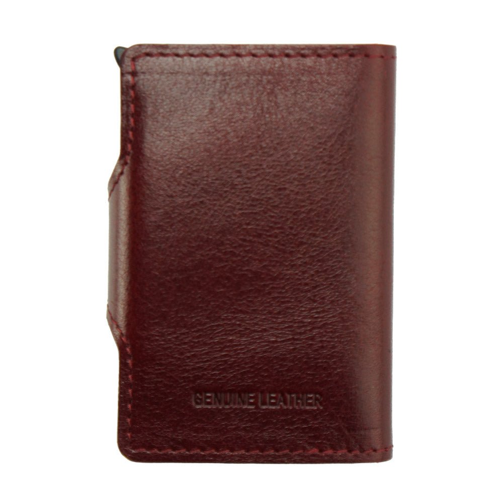 Italian Leather Card Holder Wallet Online - Elia - Leather Italiano