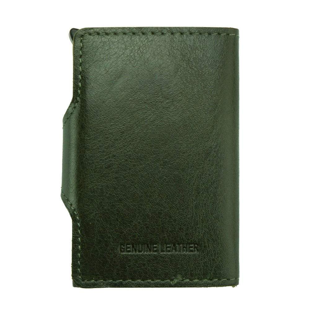 Italian Leather Card Holder Wallet Online - Elia - Leather Italiano